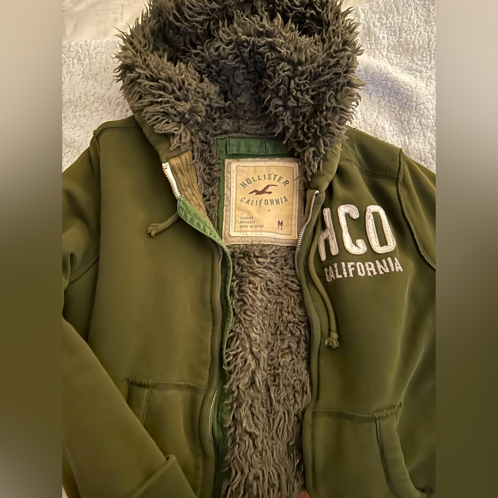 Hollister Faux Fur Jacket